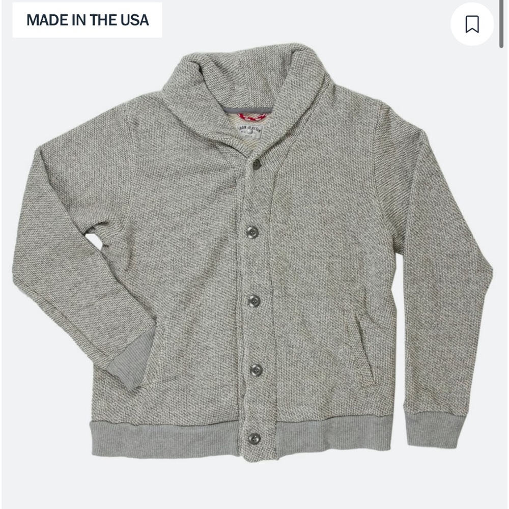 Iron and Resin Mens L cardigan